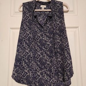 Loft sleeveless blouse